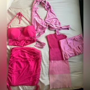 3 Barbie Pink Outfit Bundle 💕